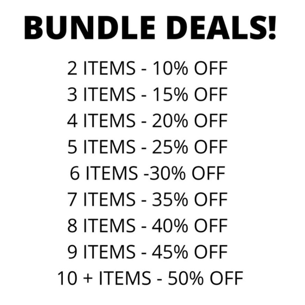 BUNDLE DEALS!! 🥳🥳